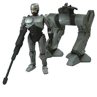 Robocop and ED-209 Mini-Figures